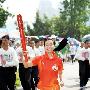 谭晶亚运火炬深圳传递 感恩将亚运参与到底(图)