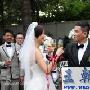 陈小春应采儿香港大婚 热吻九次寓意长久(组图)