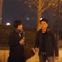 刘孜成“准妈妈” 挺大肚吃饭老公接送(组图)