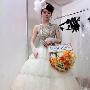 徐若瑄日本披婚纱美艳 害羞暗示想结婚(图)