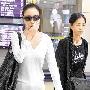 刘雪华脸色苍白返台送别亡夫 领取100万保险金