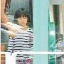 Lucas快乐上学 与姨妈女儿做同学(图)
