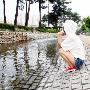 张雨绮深V长裙秀美胸 高调看秀美艳惑人(组图)
