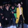 霍思燕北京看秀 获20位保镖贴身保护