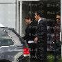 孙俪产后出院气色红润 戴墨镜帽子护体(组图)
