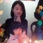 李湘生日晒与女儿许愿照 王诗龄可爱甜美(组图)