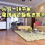 从15-50平米 根据可视距离推荐平板电视