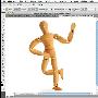 新 Photoshop 的怪功能再加一：Puppet Warp