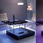 极客的LED客厅桌，展现你的情绪