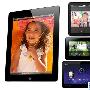 平板四大天王：Apple iPad 2 vs Motorola Xoom vs HP TouchPad vs BlackBerry Playbook 规格对对碰
