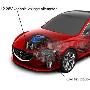 Mazda 的「i-ELOOP」用电容取代电池，有效提升动能回收系统效率