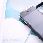 经过iPhone4 MFI认证 MOMAX背盖电池到哈