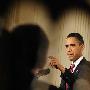 《奥巴马举行就职以来首场新闻发布会》(First conference of US president Obama) (MP3)