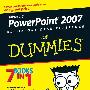 《Powerpoint 2007 傻瓜桌面参考》(PowerPoint.2007.All.in.One.Desk.Reference.For.Dummies)