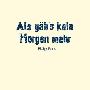 Philipp Poisel -《Als Gaebs Kein Morgen EP 》(黎明好似逝去)[MP3]