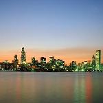 贴子主题: 武汉ＰＫ芝加哥－－－美丽都市谁主沉浮 自然风光 风景图片