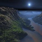 贴子主题: 锦秀山河！落日下地球静默的苍凉美！！ 自然风光 风景图片