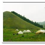 贴子主题: 新疆大草原丝绸之旅－－梦中的牧场 自然风光 风景图片
