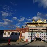 西藏桑耶寺图片 自然风光 风景图片