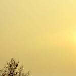 逆光---黄太阳图片 自然风光 风景图片