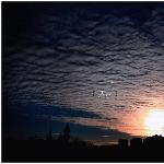 夕阳·云图片 自然风光 风景图片