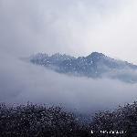 白雪皑皑巴王海图片 自然风光 风景图片