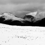 黑白雪景图片 自然风光 风景图片