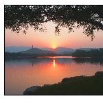 黄昏小景图片 自然风光 风景图片