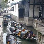 绍兴乌棚船图片 自然风光 风景图片