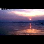 落日下的西湖图片 自然风光 风景图片