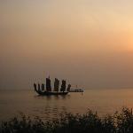 几度夕阳红－太湖图片 自然风光 风景图片