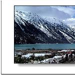 雪后然乌湖图片 自然风光 风景图片