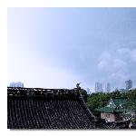 雨游鸡鸣寺图片 自然风光 风景图片