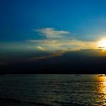 夕照巽寮湾图片 自然风光 风景图片