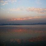 年月日西湖日出图片 自然风光 风景图片