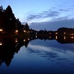 如琴湖夜色图片 自然风光 风景图片