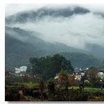 雨雾徽州图片 自然风光 风景图片