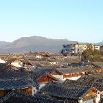 清晨的古城图片 自然风光 风景图片