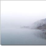 天湖雾凇图片 自然风光 风景图片