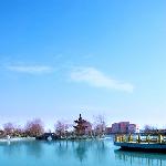 蓝蓝的天，蓝蓝的水图片 自然风光 风景图片