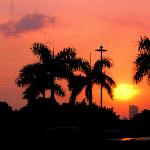 二沙岛观日落图片 自然风光 风景图片
