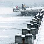 运河雪韵图片 自然风光 风景图片