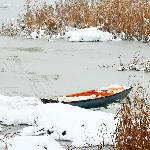 雪。湖图片 自然风光 风景图片