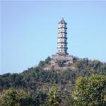 北京 玉泉山宝塔图片 自然风光 风景图片