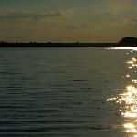 鹰湖暮色图片 自然风光 风景图片