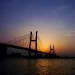 武汉长江桥图片 自然风光 风景图片