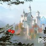 睡雾中的城堡图片 自然风光 风景图片