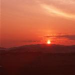 塞罕坝之夏--------红日[胶片]图片 自然风光 风景图片