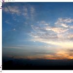 蓝色苍穹——神光图片 自然风光 风景图片