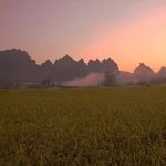 魅力小山村图片 自然风光 风景图片